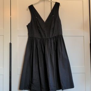 GUC Size 16 Torrid Black full skirt dress